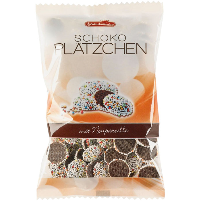 Schluckwerder Schokoladen-Plätchen mit Nonpareille 150g