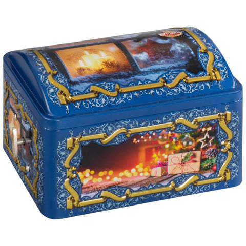 Wicklein Nürnberger Elisen- Lebkuchen Dose mit Spieluhr 300g Nostalgie Schatulle