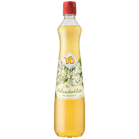 YO Fruchtsirup Holunderblüte Vegan 700ml