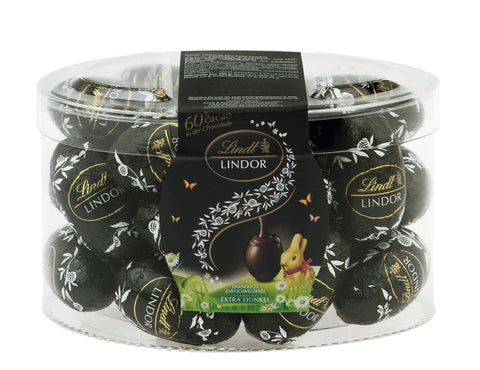 Lindt & Sprüngli Lindor Dunkel Eier in Dose 25 Stück | 450g