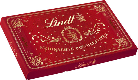 Lindt & Sprüngli Weihnachts Kostbarkeiten Pralinen Samtschachtel 200g