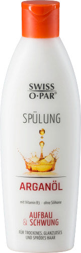 Swiss-O-Par ARGANÖL Spülung Aufbau & Schwung für trockenes & glanzloses Haar 250ml