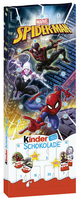 Ferrero Kinderschokolade Adventskalender Marvel Spider-Man 204g, 2021