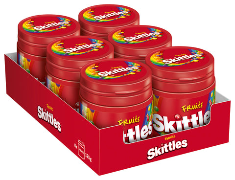 Skittles fruits Kaubonons 6 x 125g (750g)