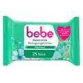 bebe Belebende Reinigungstücher für Mischhaut – 25 Stück Mizellen-Technologie mit Jojobaöl