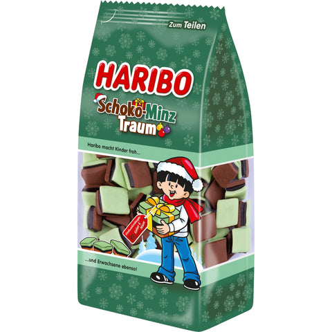 Haribo Schoko-Minz Traum 300g - Schoko-Minz-Lakritz Mischung