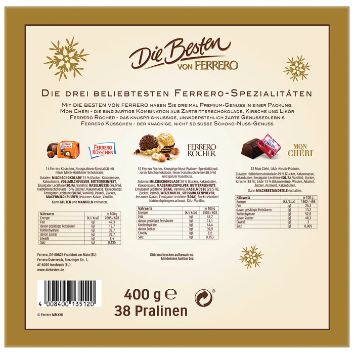 Ferrero Die Besten Weihnachten 400g