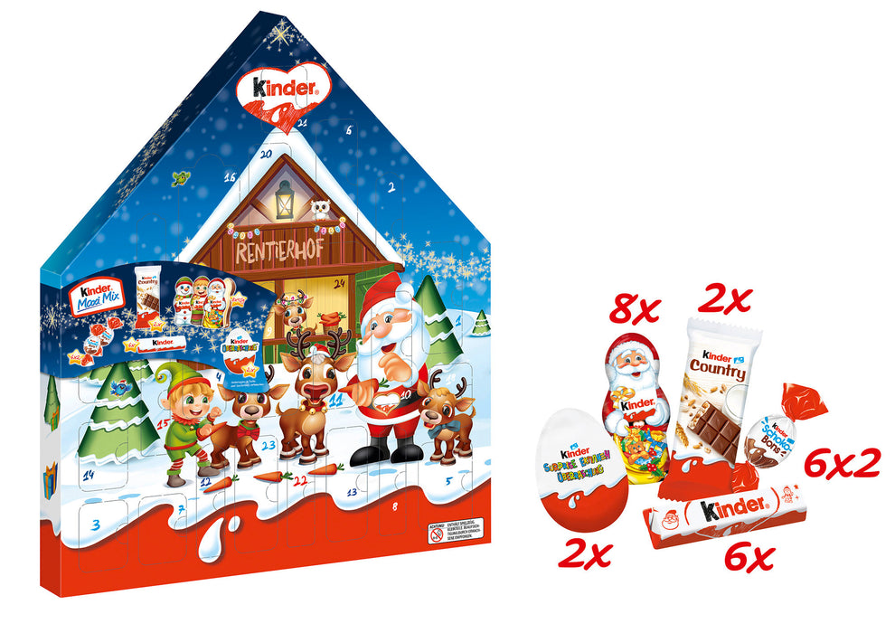 Ferrero Kinder Maxi Mix Adventskalender 351g | 2023