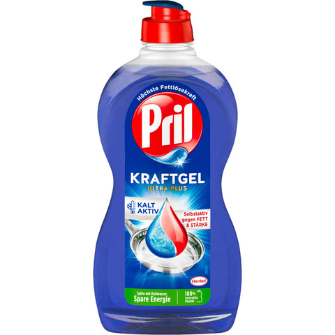 Pril Kraftgel Ultra Plus Handgeschirrspülmittel 450 ml