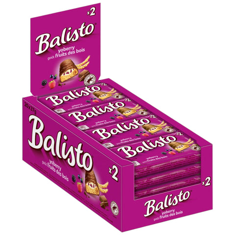 Balisto Yoberry Mix 20×37g | Müsliriegel mit Jogurt-Berry-Creme