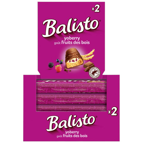 Balisto Yoberry Mix 20×37g | Müsliriegel mit Jogurt-Berry-Creme