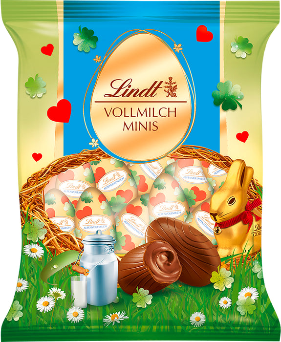 Lindt & Sprüngli Blumen Edition Mini Eier Alpenvollmilch Minis 180g