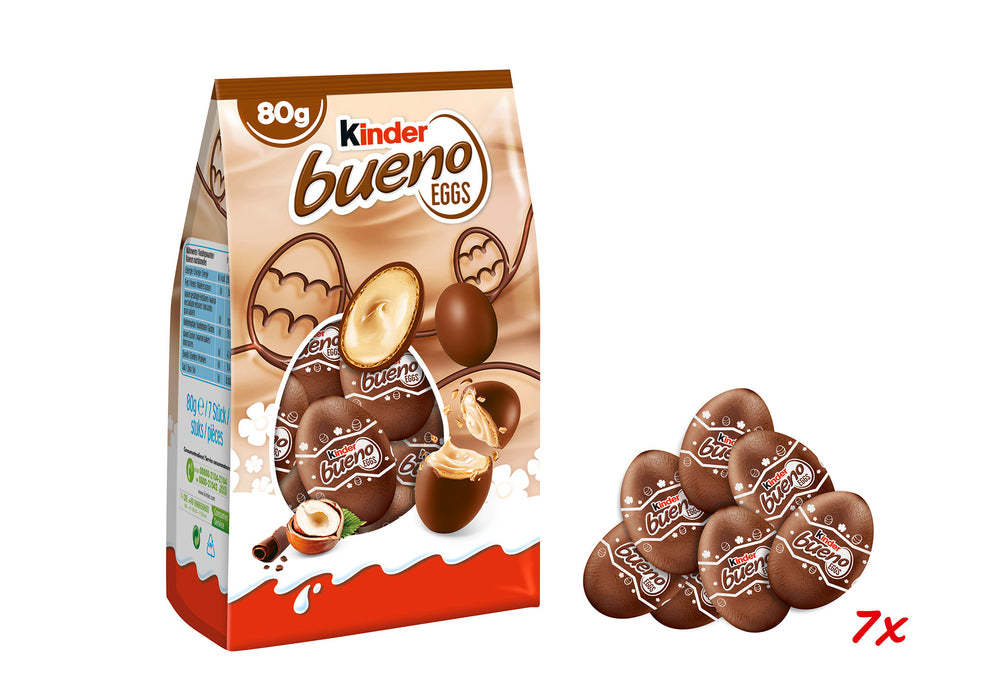 Ferrero kinder mini Bueno Eggs Ostern 7 stk. 80g