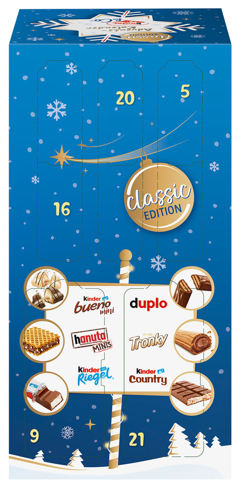 kinder & Co. Adventskalender Blau 295g