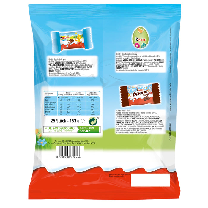 Ferrero kinder Mini Mix Oster-Minis 23 Stück | 157g