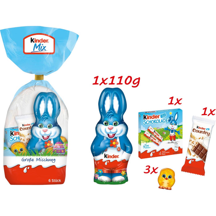 kinder Mix Bunte Mischung Ostern 11 Stück | 132g