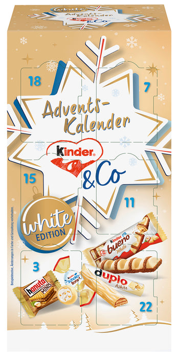 Ferrero kinder & Co. Adventskalender White 263g