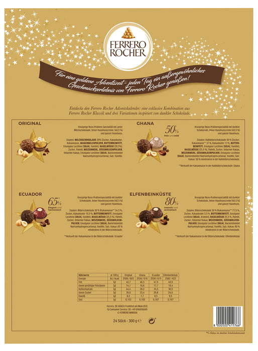 Ferrero Rocher Adventskalender 300g | 2023