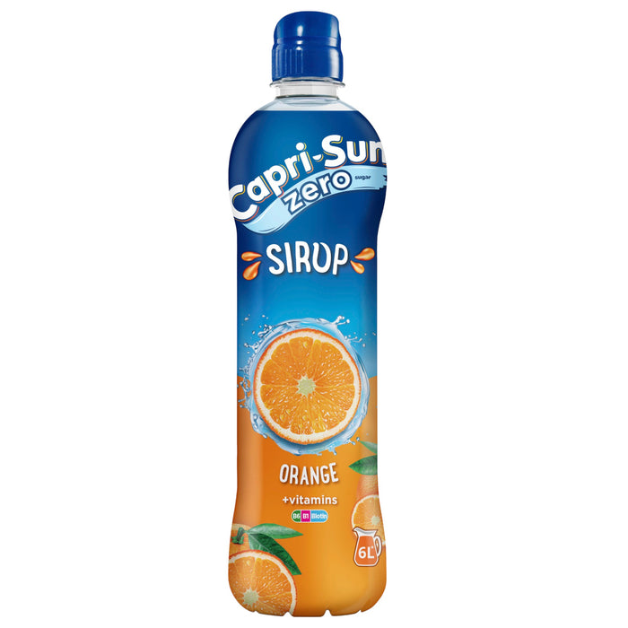 Capri-Sun Sirup Zero Orange + Vitamine 600ml