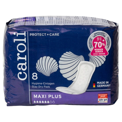 Caroli Hygiene Einlagen Protect + Care Maxi Plus 8er