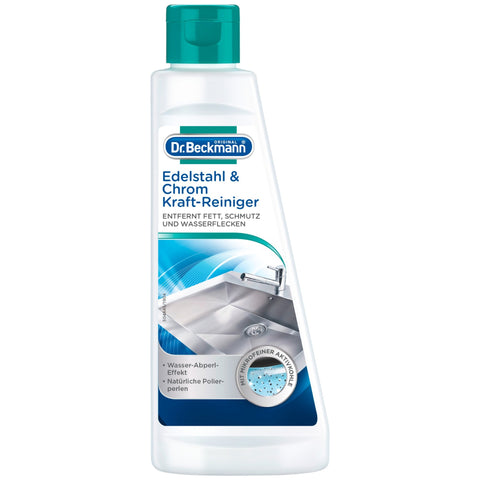 Dr. Beckmann Edelstahl & Chrom Kraft-Reiniger 250ml