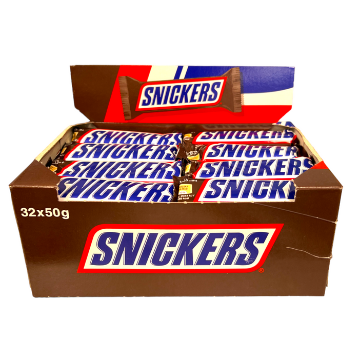 Snickers Riegel Display 32x 50g (1,60 Kg)