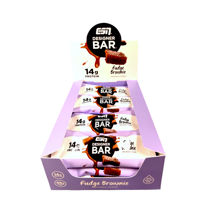 ESN Designer Bar Fudge Brownie 12 Riegel a 45g (540g)