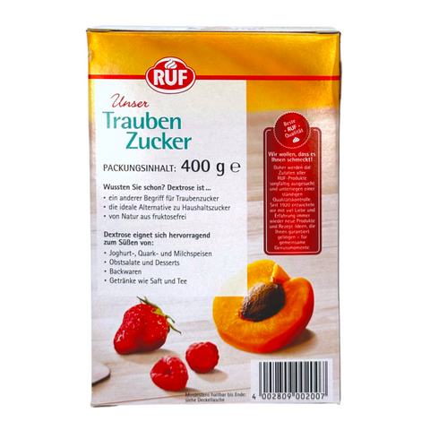 Ruf Traubenzucker Dextrose 400g