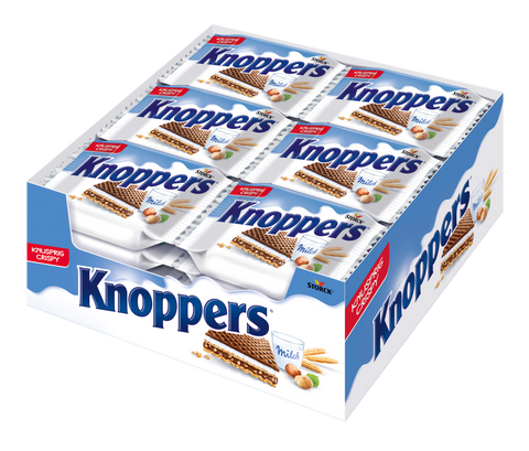 Knoppers Waffelschnitten Karton 24 x 25g