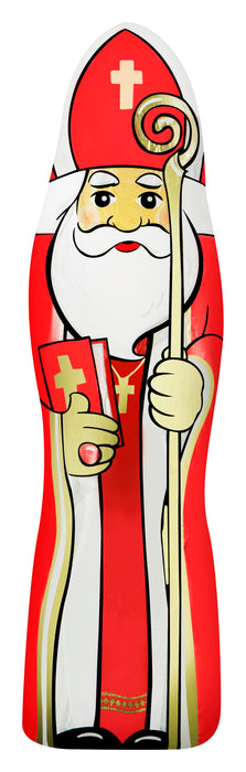 Riegelein Massiv Saint Nikolaus aus Vollmilchschokolade Fairtrade 65 x 12,5g (812,5g)