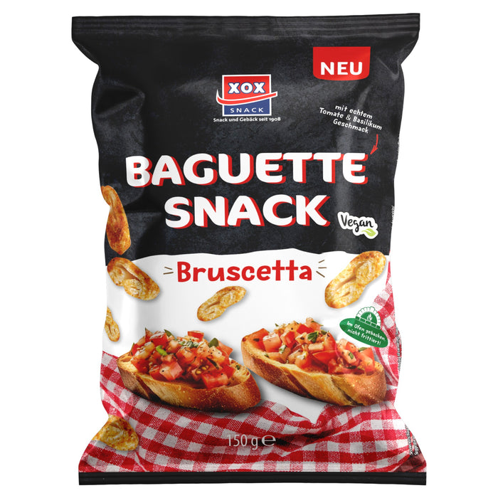 XOX Baguette Snack Bruschetta Vegan 150g