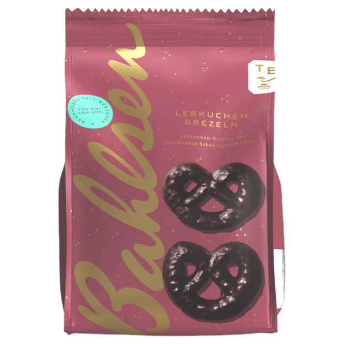 Bahlsen Lebkuchen Brezeln Edelherb Schokolade 250g
