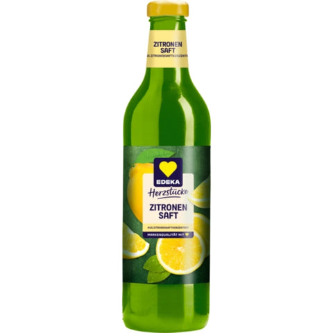 Edeka Zitronensaft aus Konzentrát 100 % 750 ml
