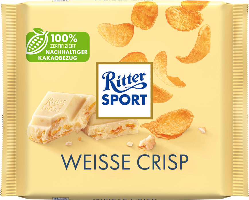 Ritter Sport Tafel Weisse Crisp 100 g