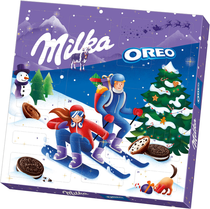 Milka Oreo Schokolade Adventskalender 284g | 2023