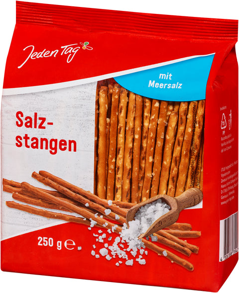 Jeden Tag Salzstangen mit Meersalz 250g