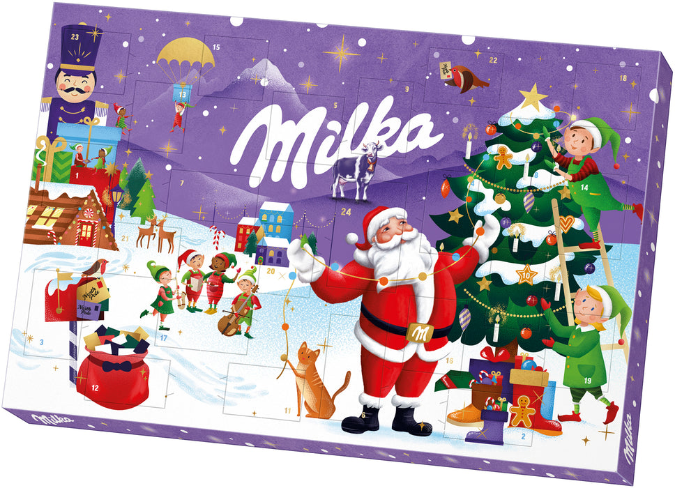 Milka Schokoladen Adventskalender 200g | 2023