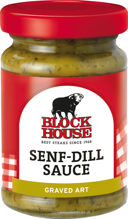 Block House Senf-Dill Sauce Graved Art 80ml