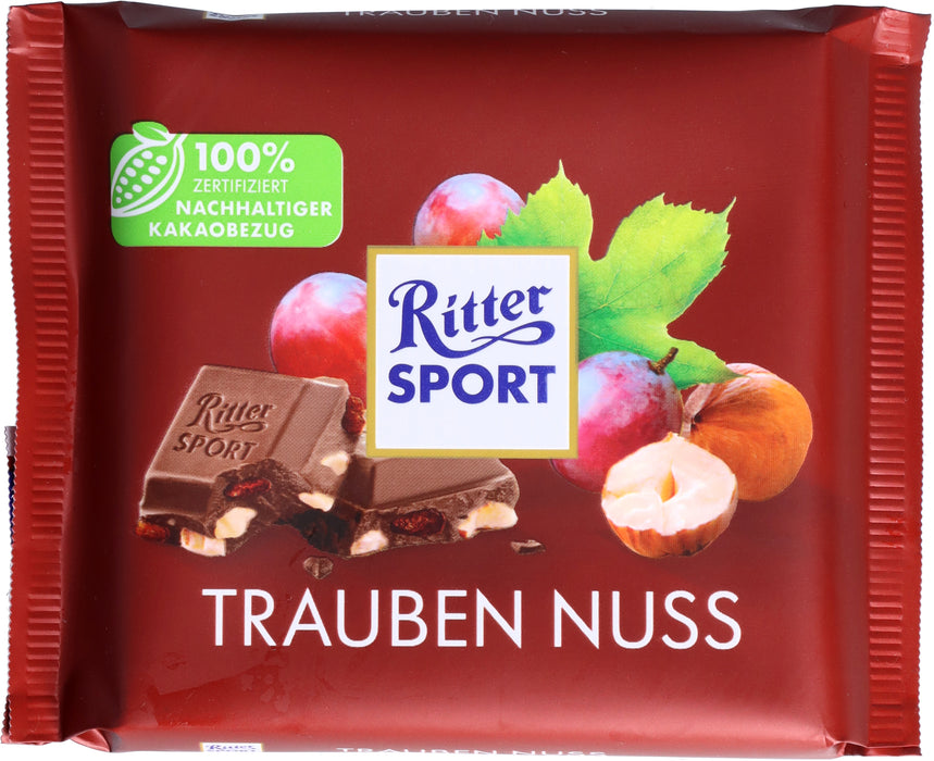 Ritter Sport Tafel Trauben Nuss 100 g