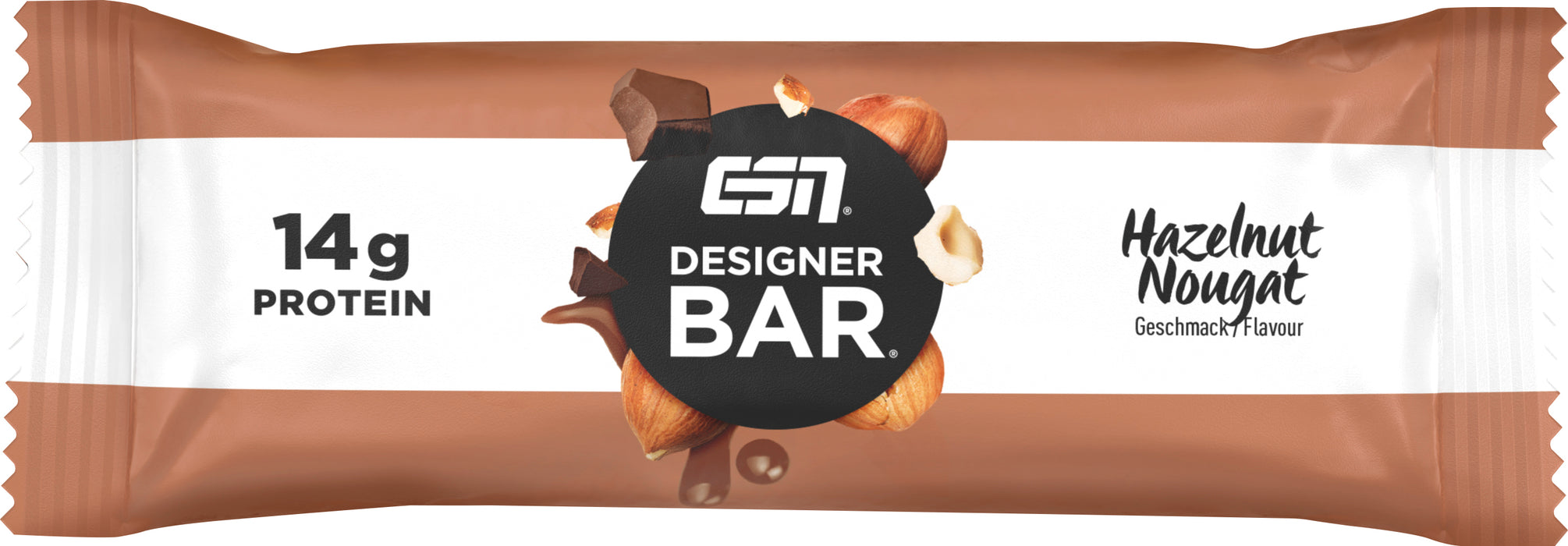 ESN Designer Bar Hazelnut Nougat 12 Riegel a 45g (540g)
