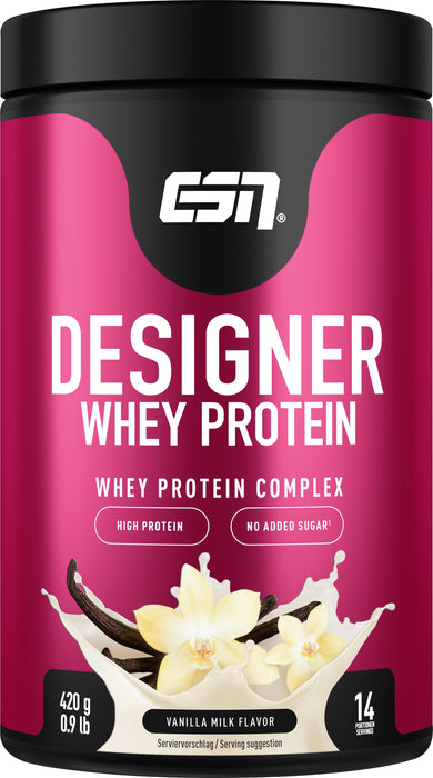 ESN Designer Whey Protein Vanilla Milk Geschmack 420g