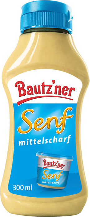 Bautzner Senf Mittelscharf 300 mL