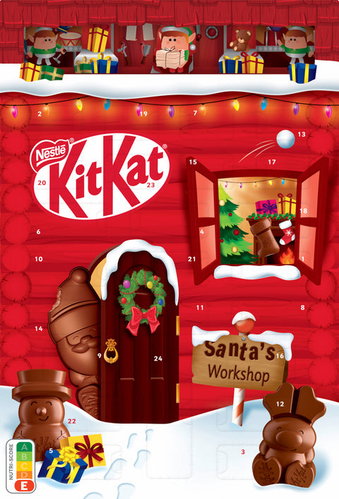 Nestle Kitkat Adventskalender 208g | 2024