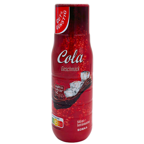 Gut & Günstig Cola Sirup 500 ml Flasche, Getränkesirup Cola Geschmack