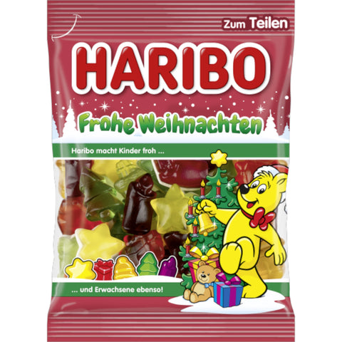 Haribo Frohe Weihnachten Fruchtgummi Mix 200 g