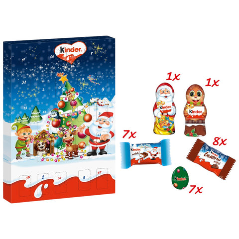 kinder & Co. Mini Mix Adventskalender 150g