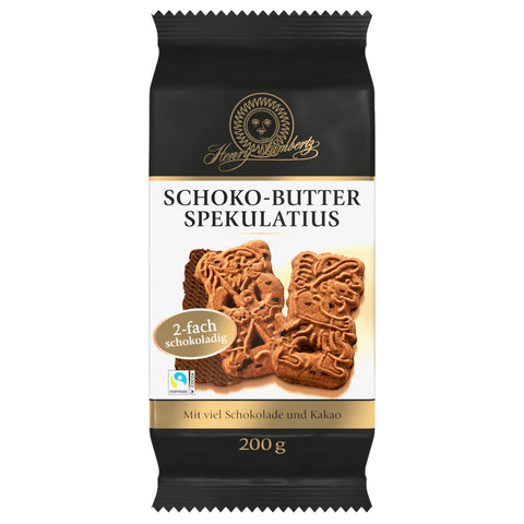 Lambertz Schoko-Butter Spekulatius 200 g, Spekulatius mit Zartbitterschokolade