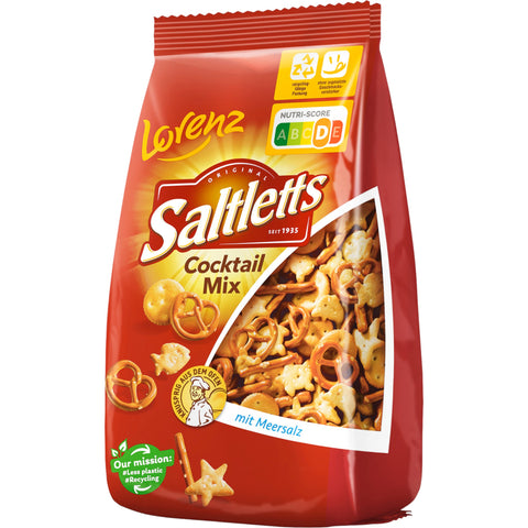 Lorenz Saltletts Cocktail Mix 600 g Snack-Mix