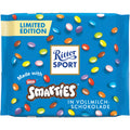 Ritter Sport Vollmilchschokolade mit bunten Smarties 100 g – Limited Edition in quadratischer Tafel