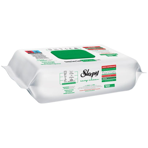 Sleepy Easy Clean Allzweck-Reinigungstücher Grün 100 Stück | Weiße Seife